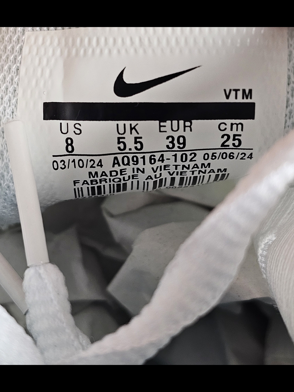 Nike Air Max 270 Women’s Running Shoes - White & Teal New 8,8.5,9 - Picture 9 of 13